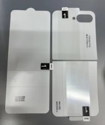 High-Quality Hydrogel Film Screen Protector - 3-Pack Soft Protective Front & Back Shield