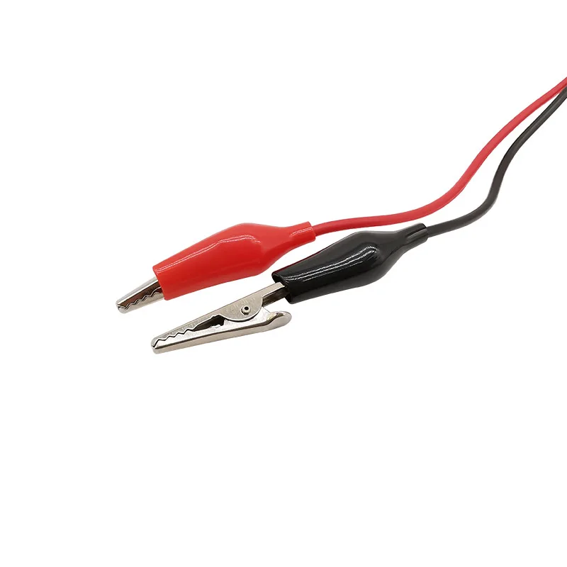 1Pcs Small Alligator Clips to Alligator Clips Test Leads Connector Crocodile Clamps DIY Electronic Testing Jumper Wire Lead 1M