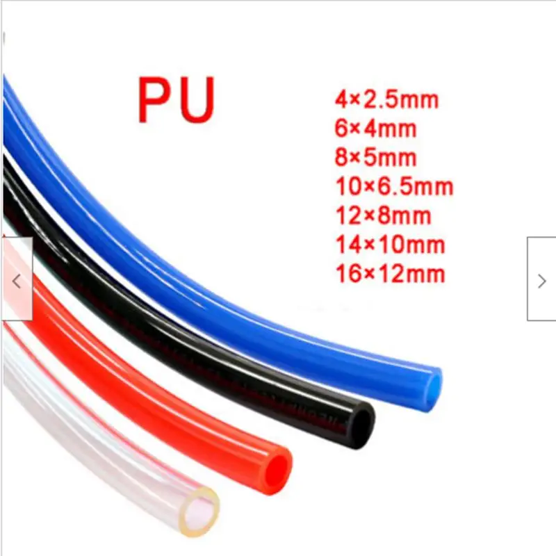 

10M Polyurethane Flexible Tubing Pneumatic PU Pipe Tube Air Water High Pressure Hose 3mm 4mm 6mm 8mm 10mm 12mm Fitting