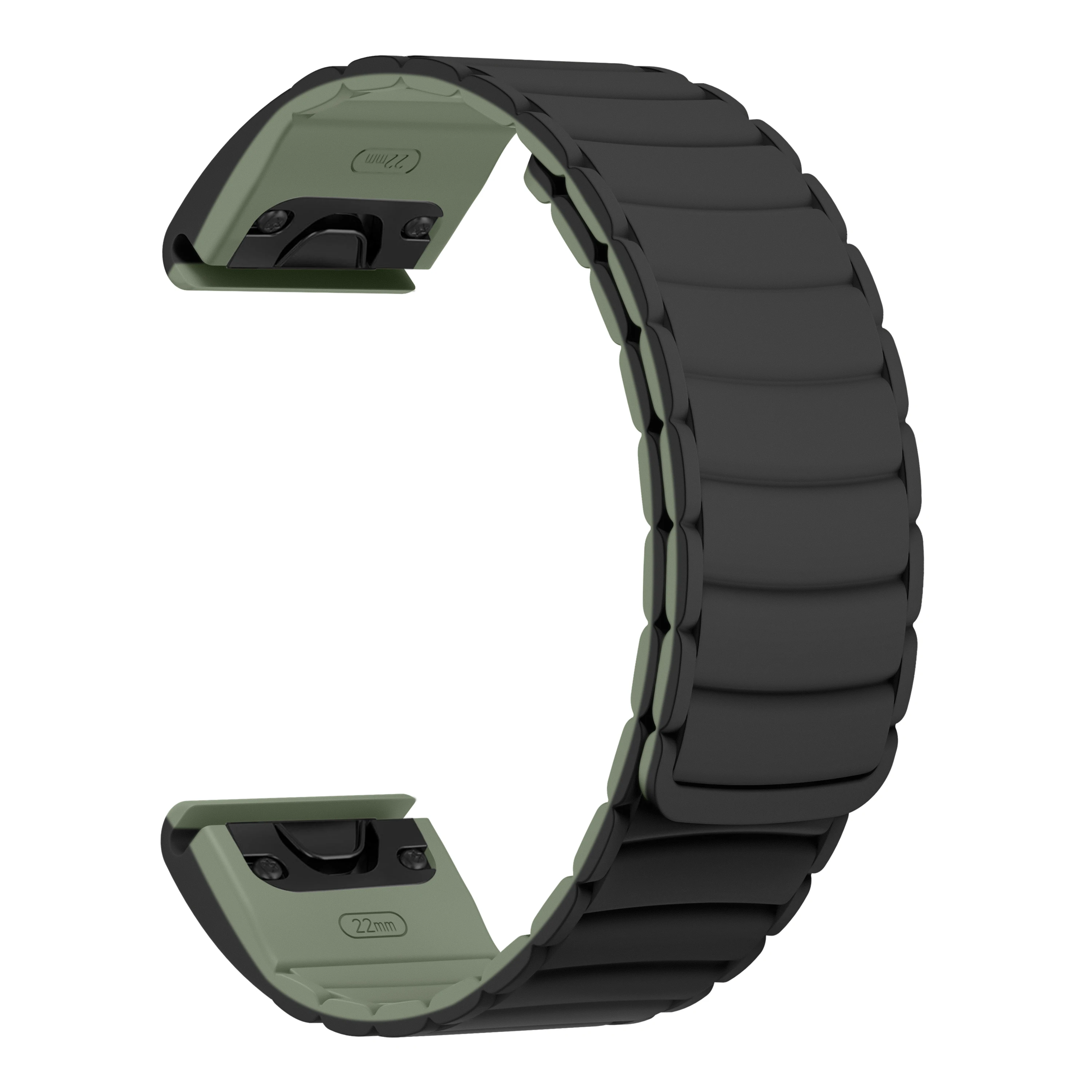 Magnetic Silicone Strap with QuickFit Clasp