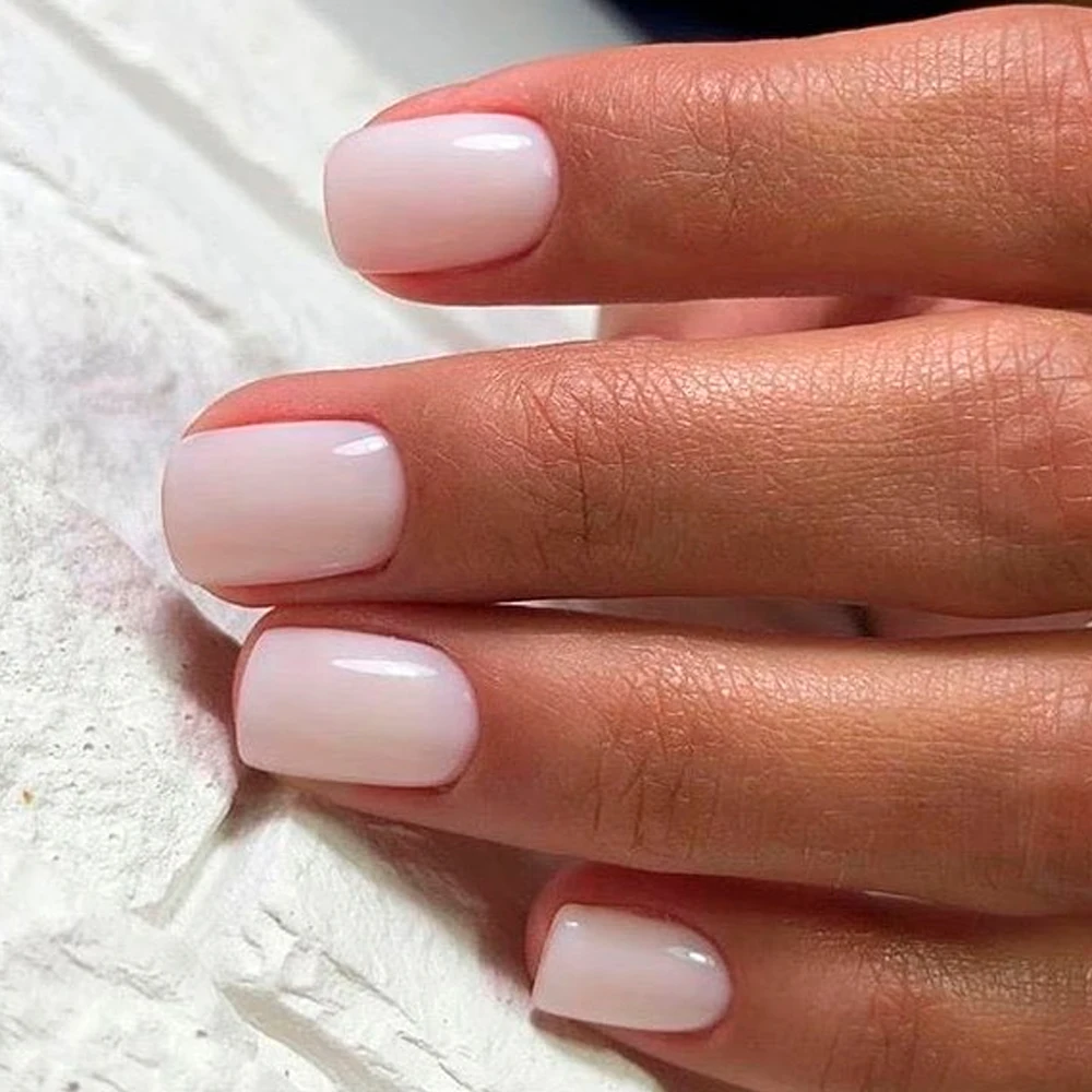 Ele LOUREL-세미 퍼머넌트 UV 프랜치 아크릴 네일 폴리시 젤 15ML, 고무 베이스 젤, 젤리, 밀키 화이트, 네일아트, 폴리시, 광택젤