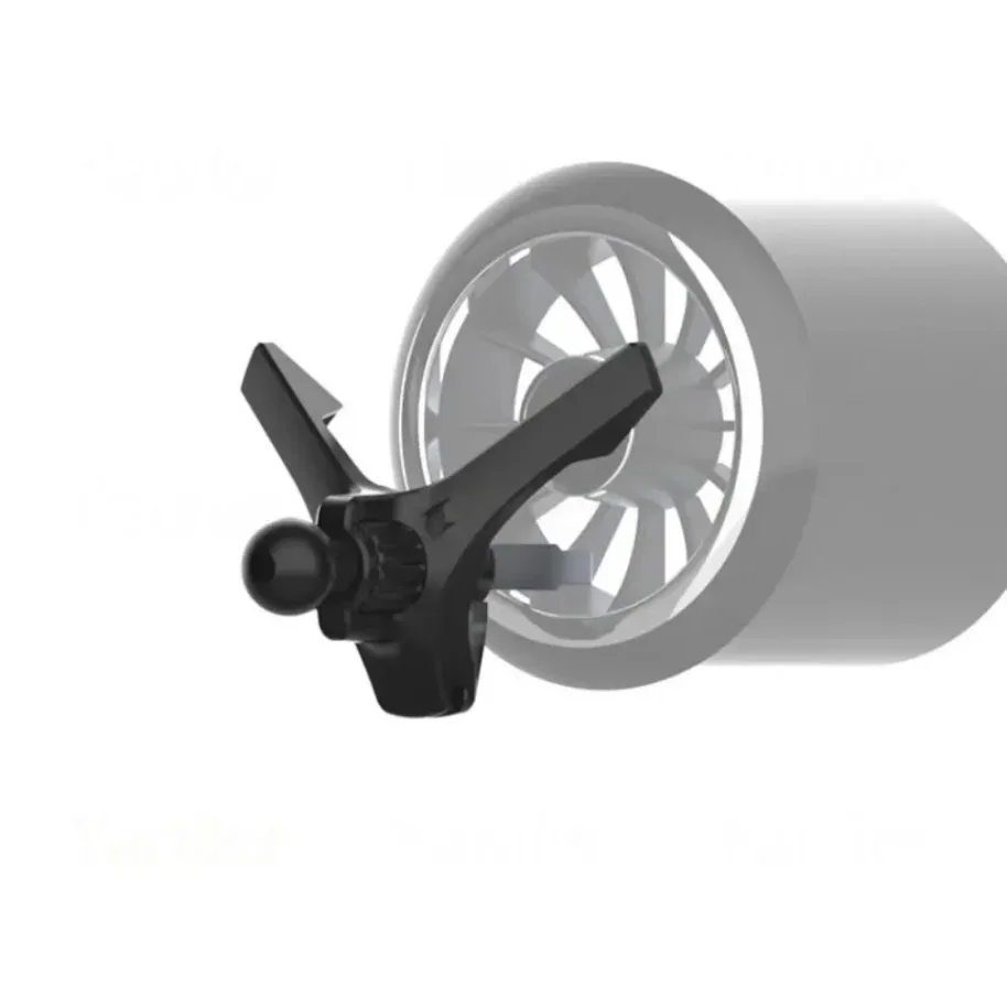17mm Car Ballhead Adapter Phone Holder Bracket Accessories Windshield Dashboard Suction Cup Base Interior Air Outlet Vent Gadget