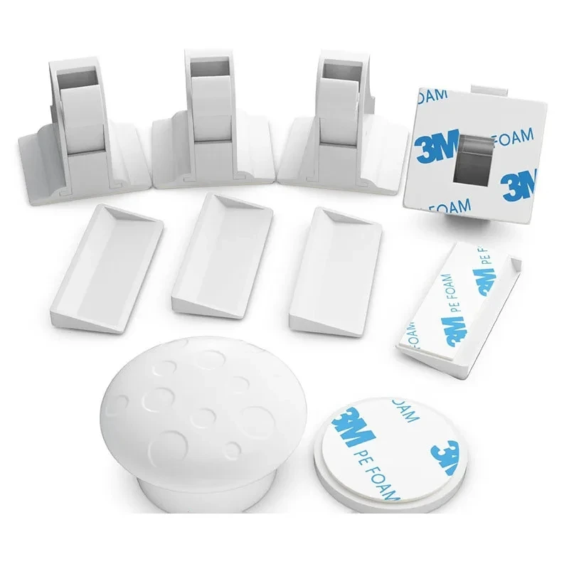 Kids Security Magnetic Child Lock Cabinet Drawer Door No Drilling No Screws Invisible Baby Protection baby lock
