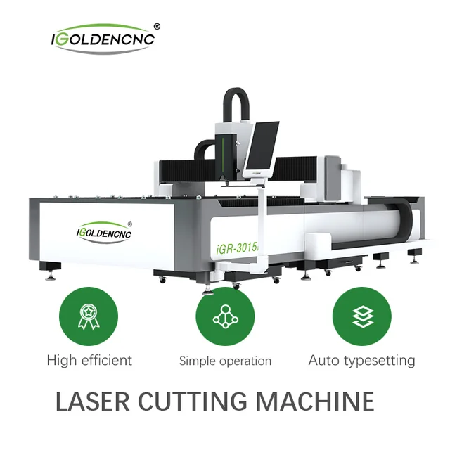Cheap igolden cnc 3d Laser Cutting Machine 2000W 1500W Price CNC Fiber Laser Cutter Sheet Metal