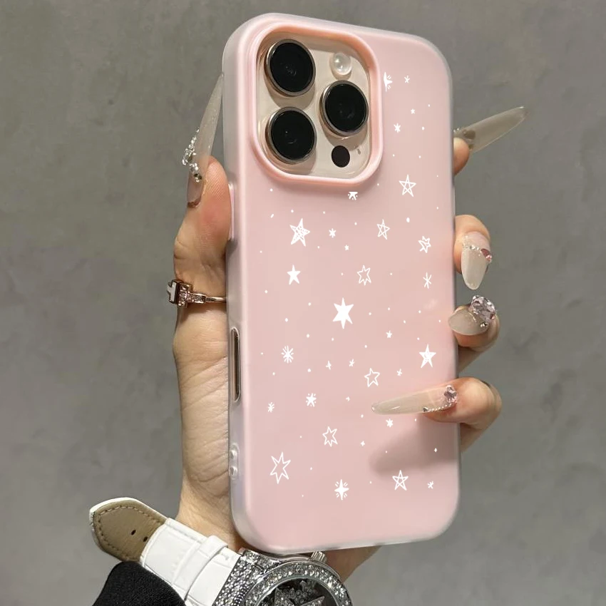 Stylish Blue and White Striped Silicone Fashion Phone Case