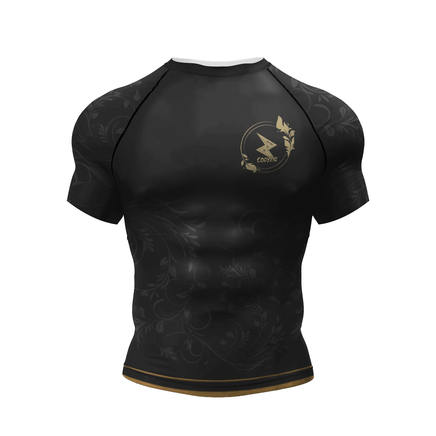 Roadbox Men's Workout Shirts Short Sleeve, Quick Dry Athletic