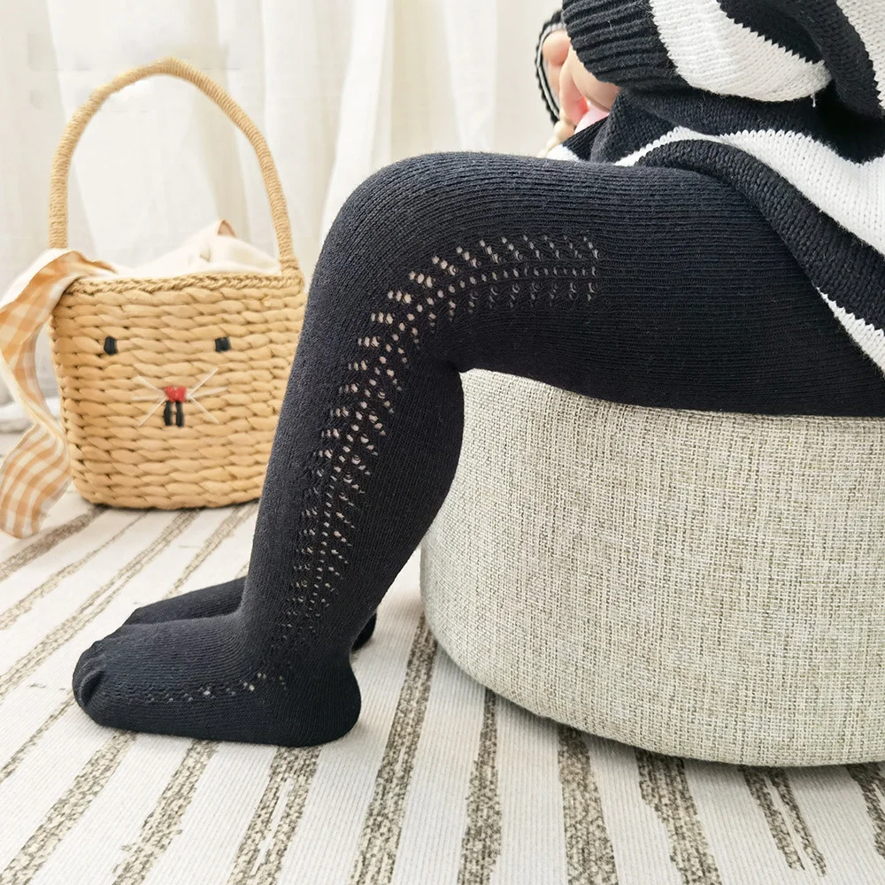 0-8 Years Baby Tights Spring Summer Cotton Soft Knitted Breathable Newborn Toddler Tight Boys Girls Pantyhose Kids Clothes kids socks kids pantyhose toddler tights kids leggings