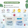 Perfeclean eco-Friendly biodegradable household paper form laundry detergent sheet 140mm*110mm laundry strips detergent organic 5