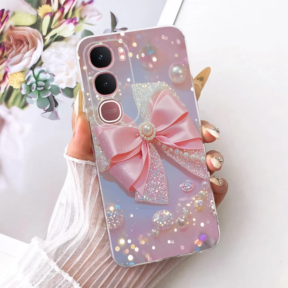 Elegant Flower Butterfly Soft Silicone Phone Case - Premium Back Cover