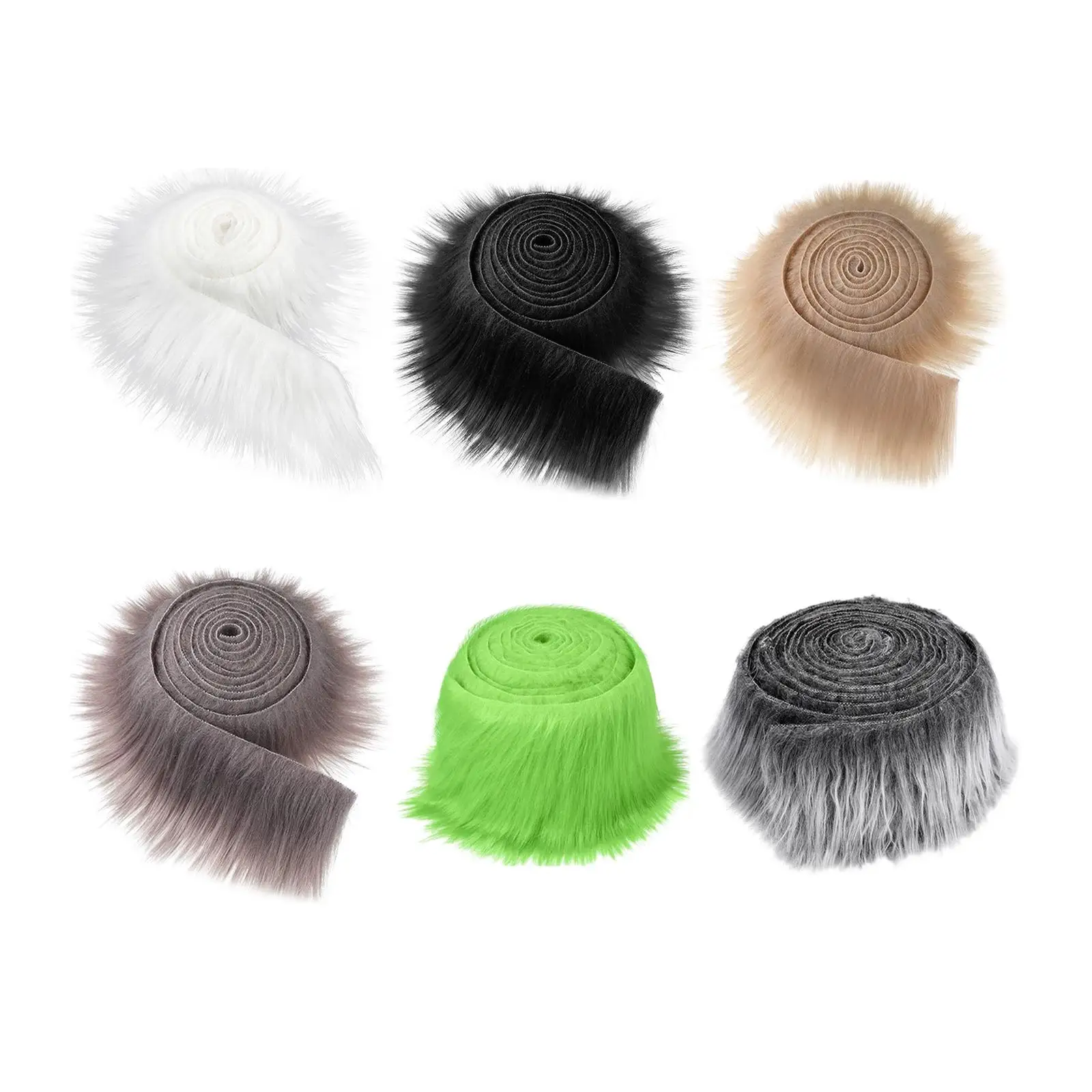 Faux Fur Fabric Costume Decoration Clothing Cosplay Christmas Tree fur fabric