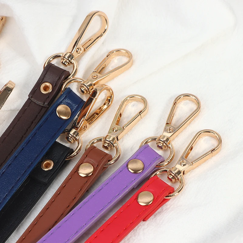 Manico per borsa da donna in pelle PU da 28 cm, tracolla corta sostituibile, cinturino per borsa, accessori moda per borse - immagine 4