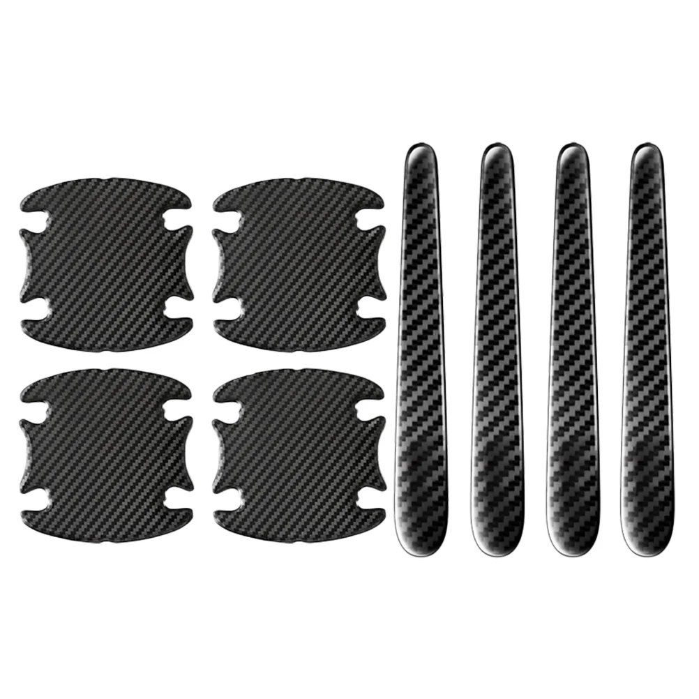 

8 Pcs Anti-scratch Paper for Car Door Bowl Stickers Self-adhesive Handle Bumper