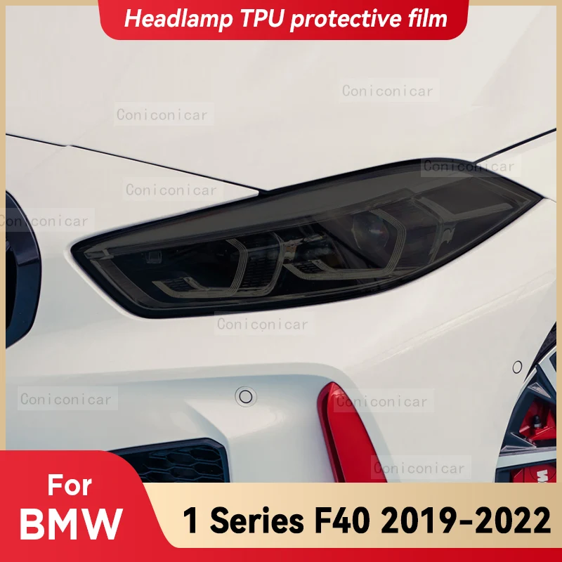 Film De Protection TPU Pour Phares BMW X2 F39 2018-2021 - Transparent, Anti-rayures - 4