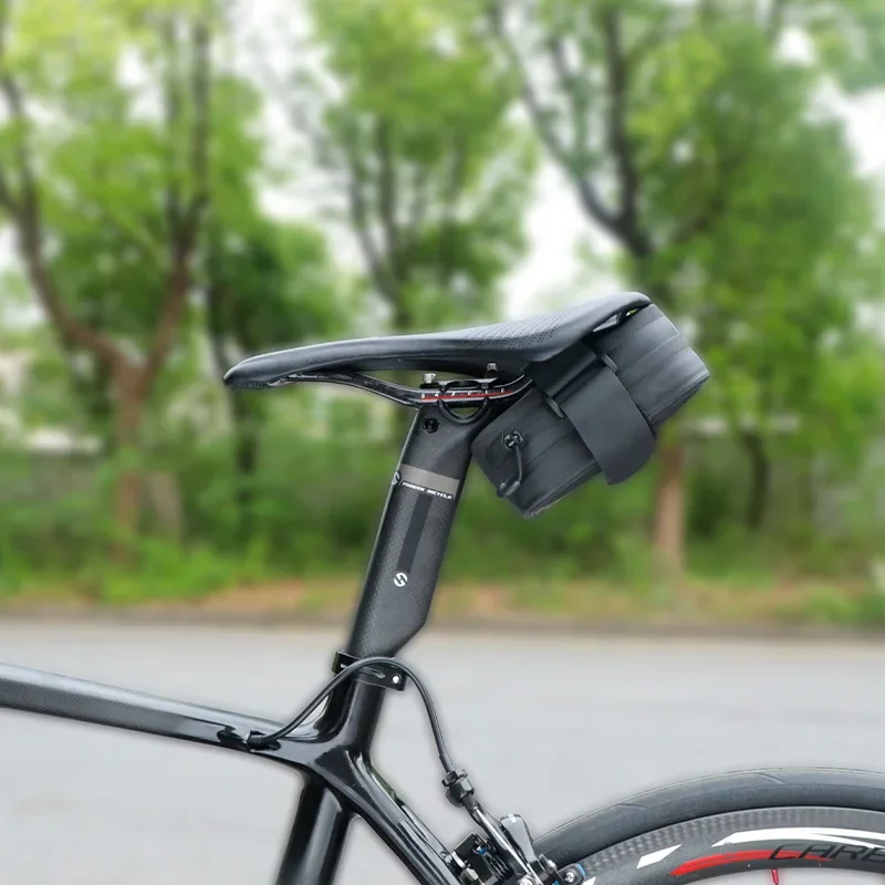 Bicycle Saddle Bag Rear Seat Tube Pannier Tail Pouch Rear Dry Pack 0.5L Capacity bike bag bicycle bag bike accessory bike storage box