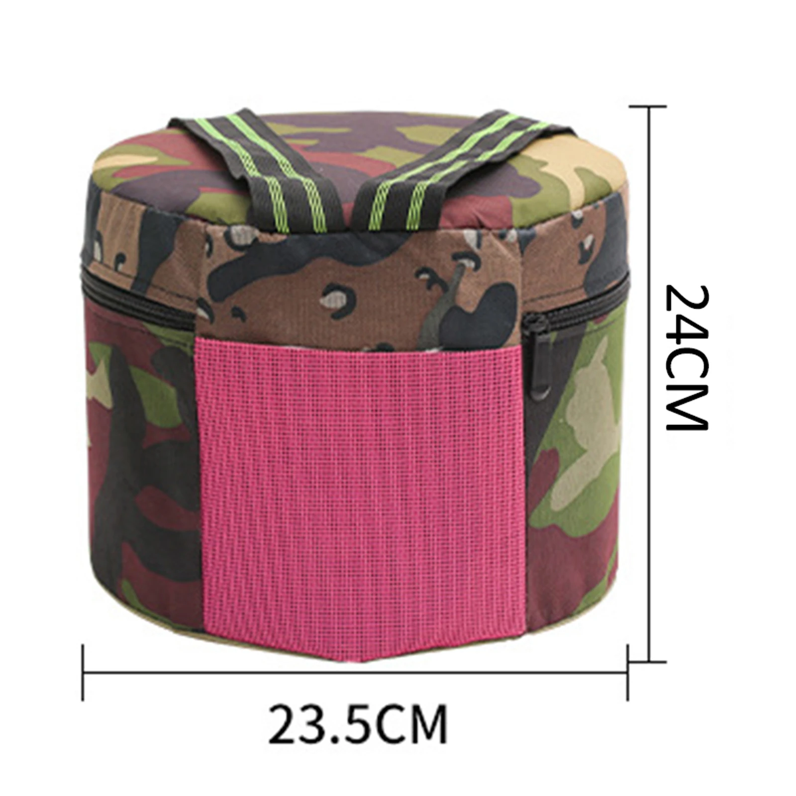 Tabouret Portable En Mousse Pour Jardinage - Porté à La Ceinture, Dimensions 24x20 Cm