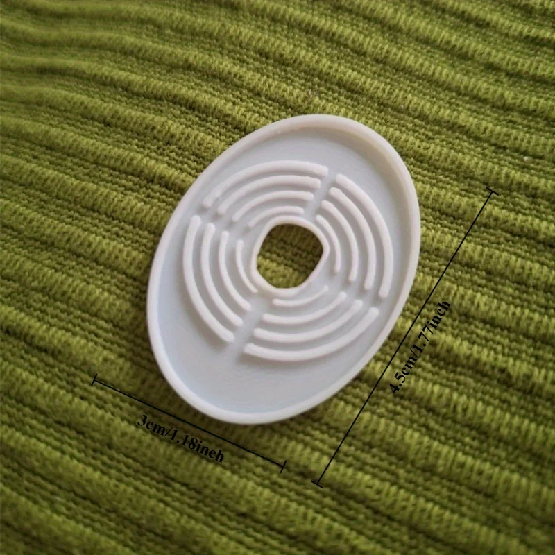 1pcs Electric Toothbrush Charging Mat, Silicone Drain Tray Protector, Hygienic Waterproof Base Cover for Oral Care