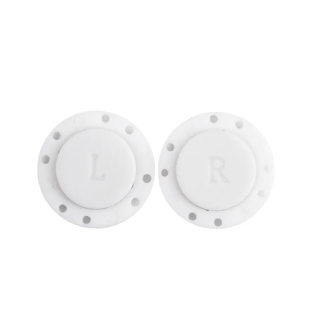A pair Invisible Magnet Button for Sewing Supplies Jacket Cardigan Concealed Buckle Handwork Clothing Decoration Craft Supplies white