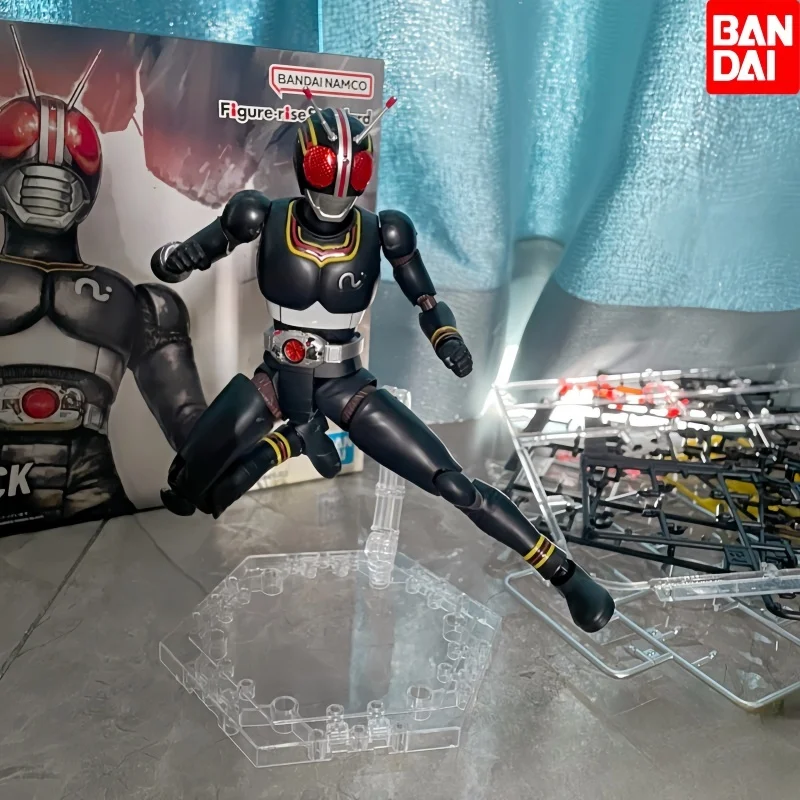 Bandai Original Figure-Rise Standard Frs Masked Rider Black Kamen Rider Mask Black Action Figures Model Toy Gift