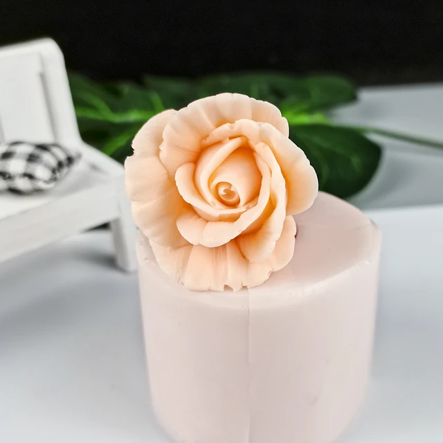 3d Beautiful Flower Rose Silicone Mold Bouquet  Silicone Mold Rose Flower  Soap - Cake Tools - Aliexpress