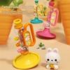 Cartoon Rabbit Trumpet Mini Multi Function Playable Musical Instrument Funny Early Educational Creative Learning Horn Toy 1