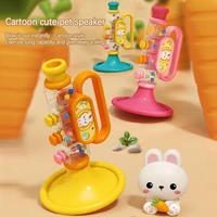Cartoon Rabbit Trumpet Mini Multi Function Playable Musical Instrument Funny Early Educational Creative Learning Horn Toy 1