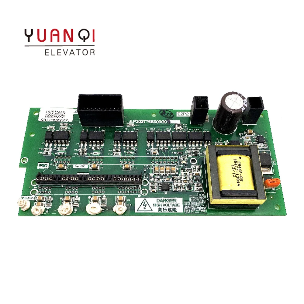

Yuanqi Lift Spare Parts Elevator High-Speed Drive PCB P203776B000G02