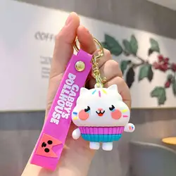 Charming Cat Keychain Accessory: Cute Bag Charm & Jewelry (2)