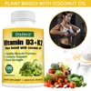 1773-f48f0b.jpg Vitamin D3 4000IU K2 100mcg Capsules Organic Coconut Oil Natural Ingredient,for Bone, Muscle Health, Promotes Immune Supplements