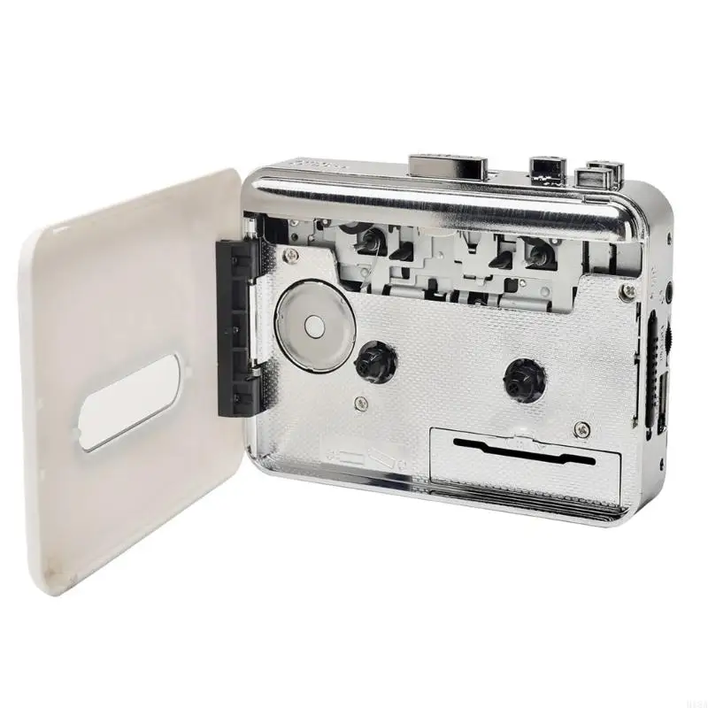 918A USB Cassette Player to MP3 Converter Rediscover Vintage Melodies for Music Enthusiasts