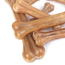 Zabawka dla psa dostarcza żuć zabawki skóra bydlęca kości molowe czyste zęby Stick Food Treats psy kości na akcesoria dla szczeniąt tanie tanio CN (pochodzenie) Zabawki do gryzienia dog bones bones for dogs Dog toys