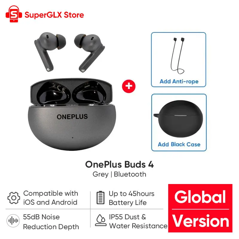 OnePlus Buds 4 Global Version True Wireless AI Call Noise