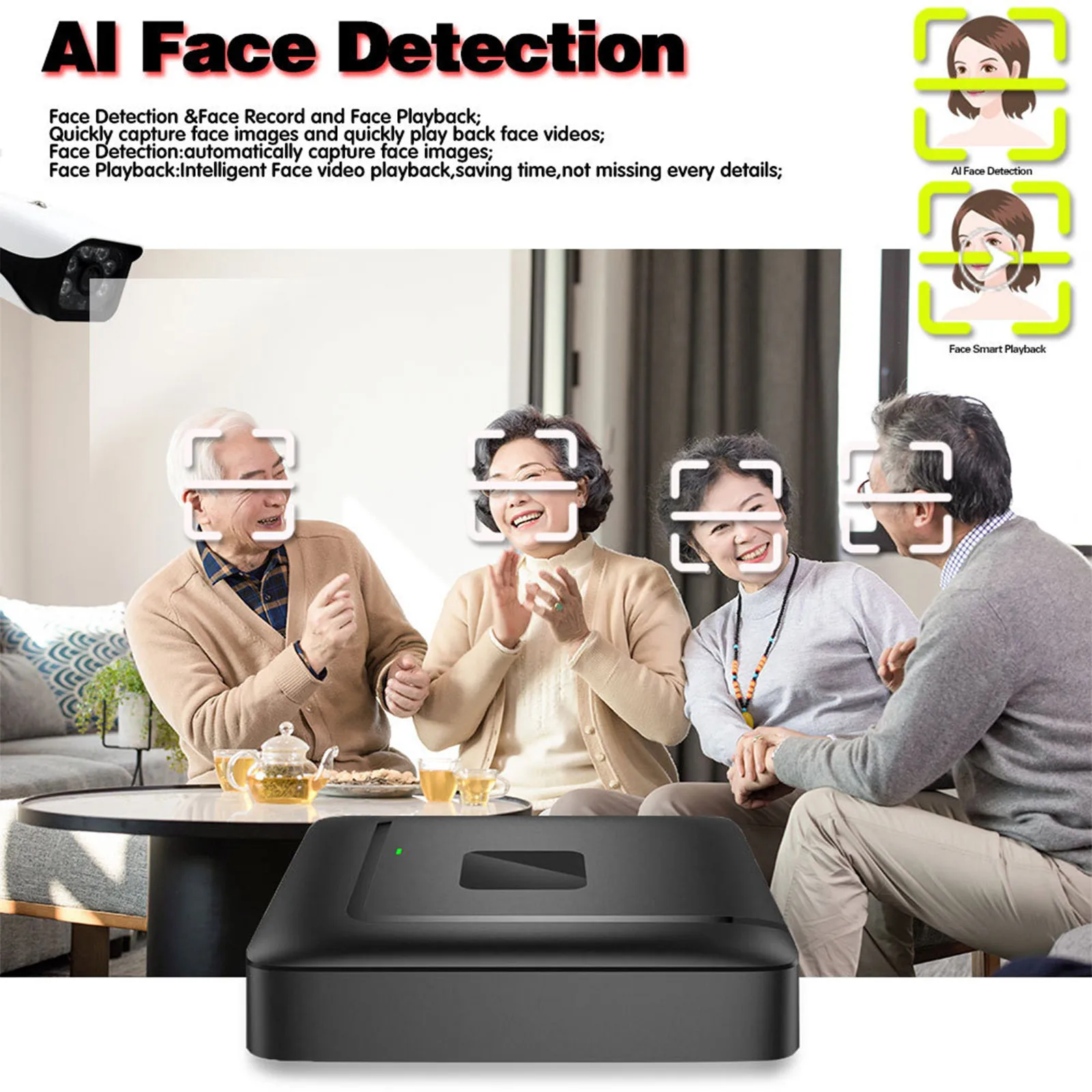 NVR Ǯ HD ͸ ϵ ũ , ONVIF , 4K Ʈũ ī޶ ȣȯ, 9 