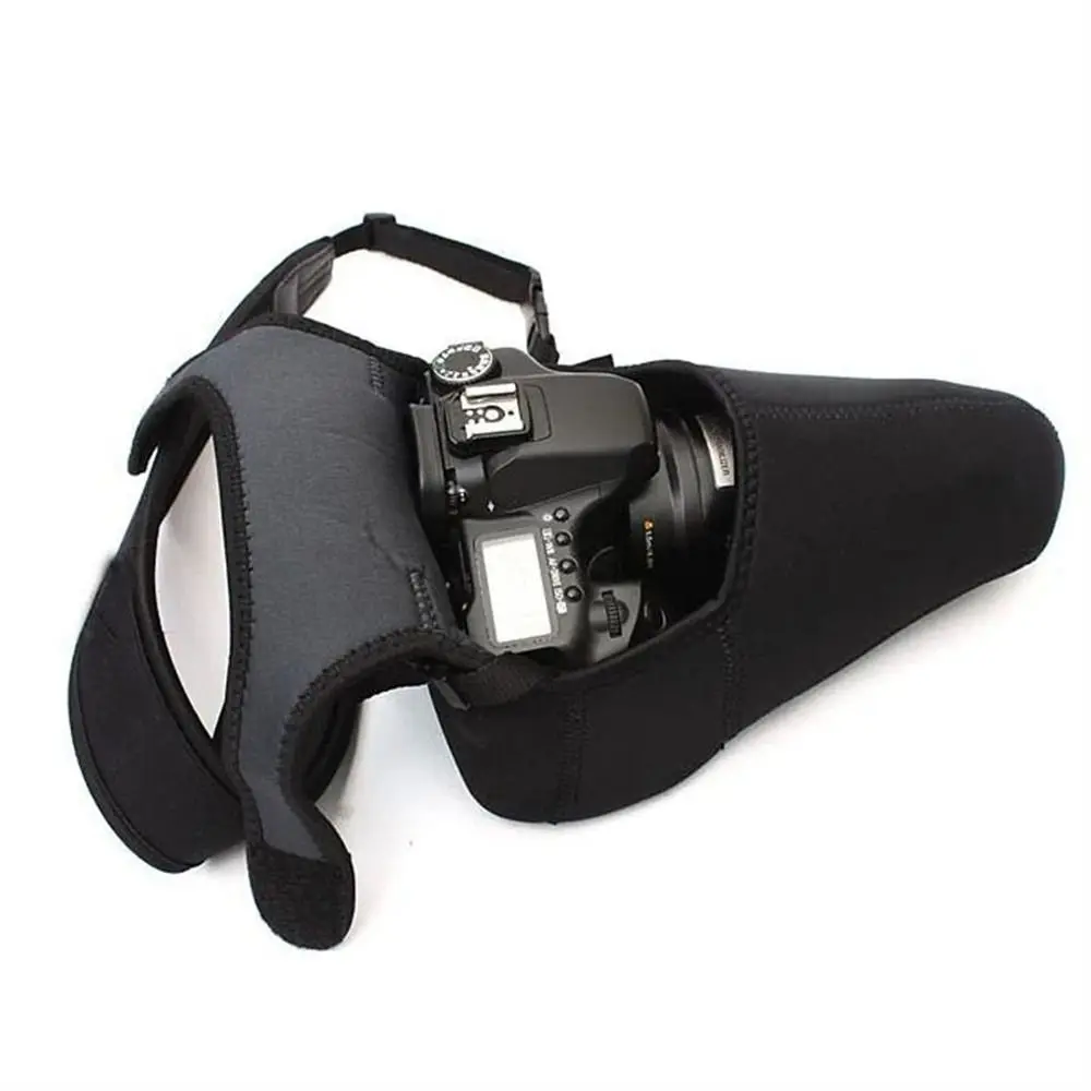 Мягкая водонепроницаемая сумка для цифровой камеры SLR DSLR из неопрена S M L чехол для камеры чехол для цифровой DSLR фотокамеры