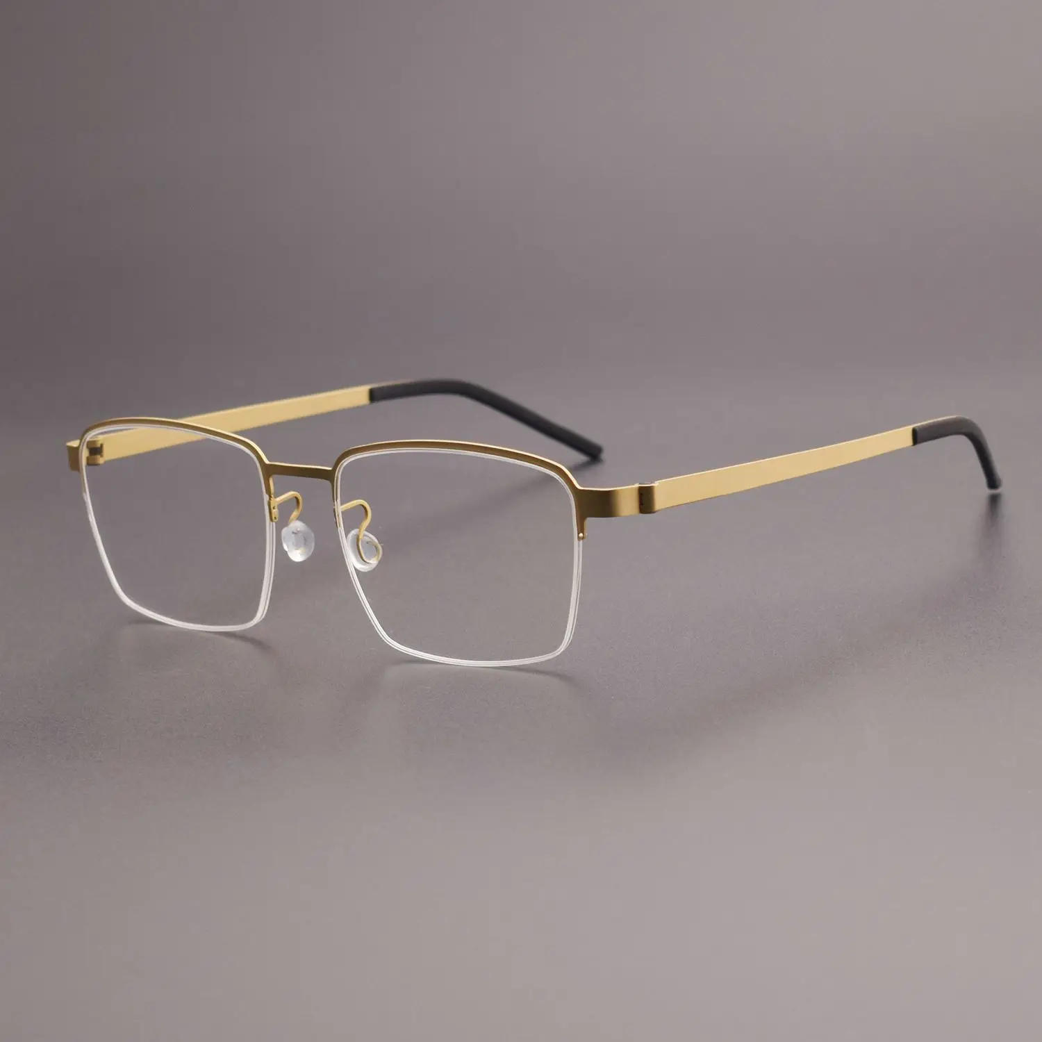 

Pure titanium business Japanese square super light glasses frame Retro art college style eyewear Read optical myopia eyeglasses