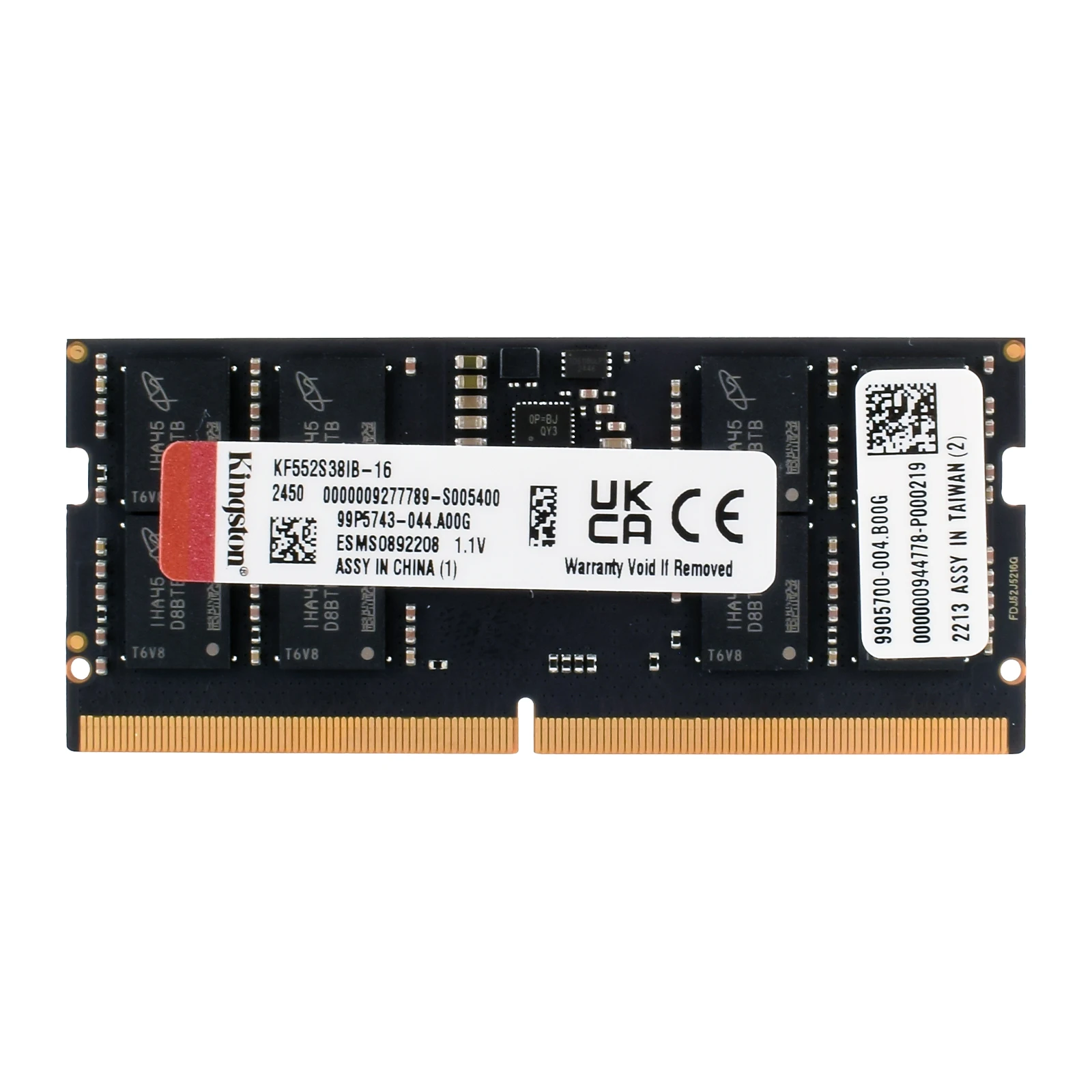 Notebook Ram Memory Kingston FURY Impact DDR5 RAM 32 16 8GB 5600MHz 4800 5200MHz SODIMM 260Pin PC5-34800 41600 44800 DDR5 Notebook RAM