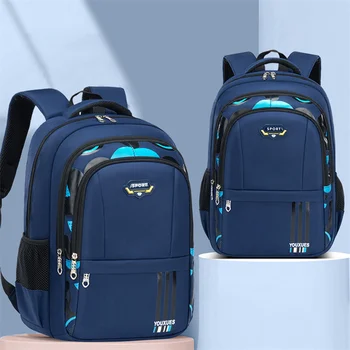 2023 New Children School Bags Kids Large Capacity Backpack In Primary Schoolbag Teenager Boys Waterproof