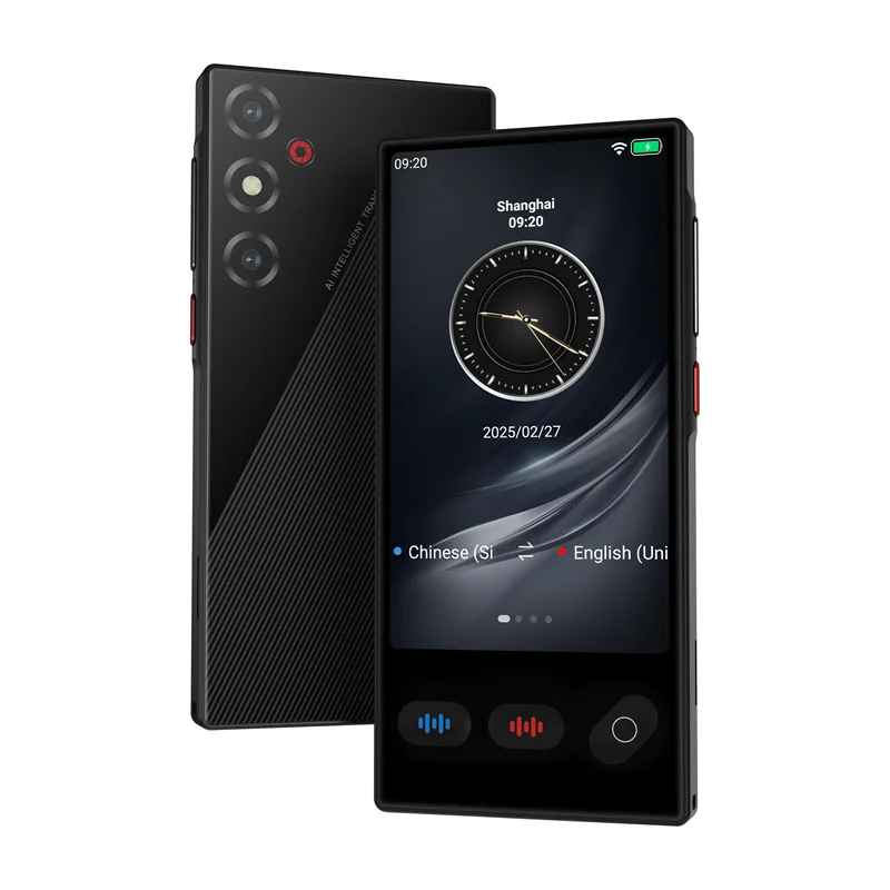 S35 Language Translator Device ChatGPT 148 Languages Smart Ai Voice Translating 18 Offline Pocket Dictionary Offline Translation