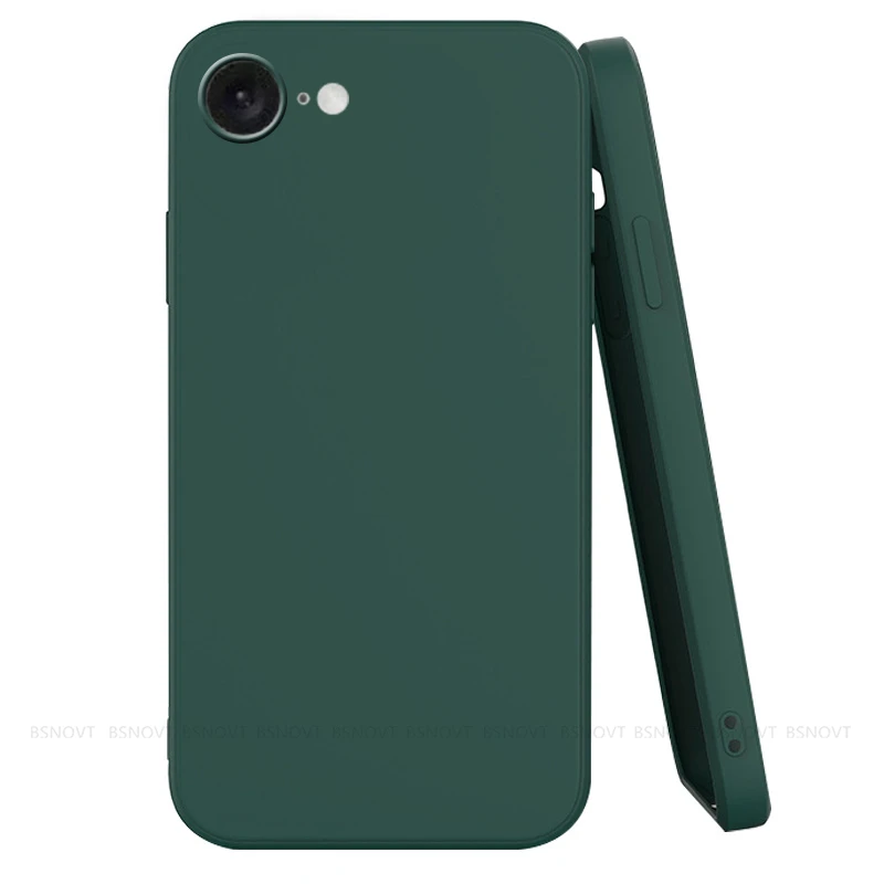Original Liquid Silicone Shockproof Phone Bumper – Soft TPU Case Cover