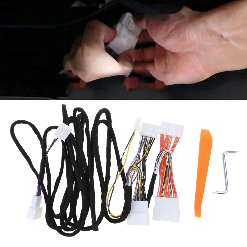 Inactive Speaker Activation Wire Harness Lossless Sound Audios Upgrade Kit Suitable For Model 3/Y Auto Car Entertainment