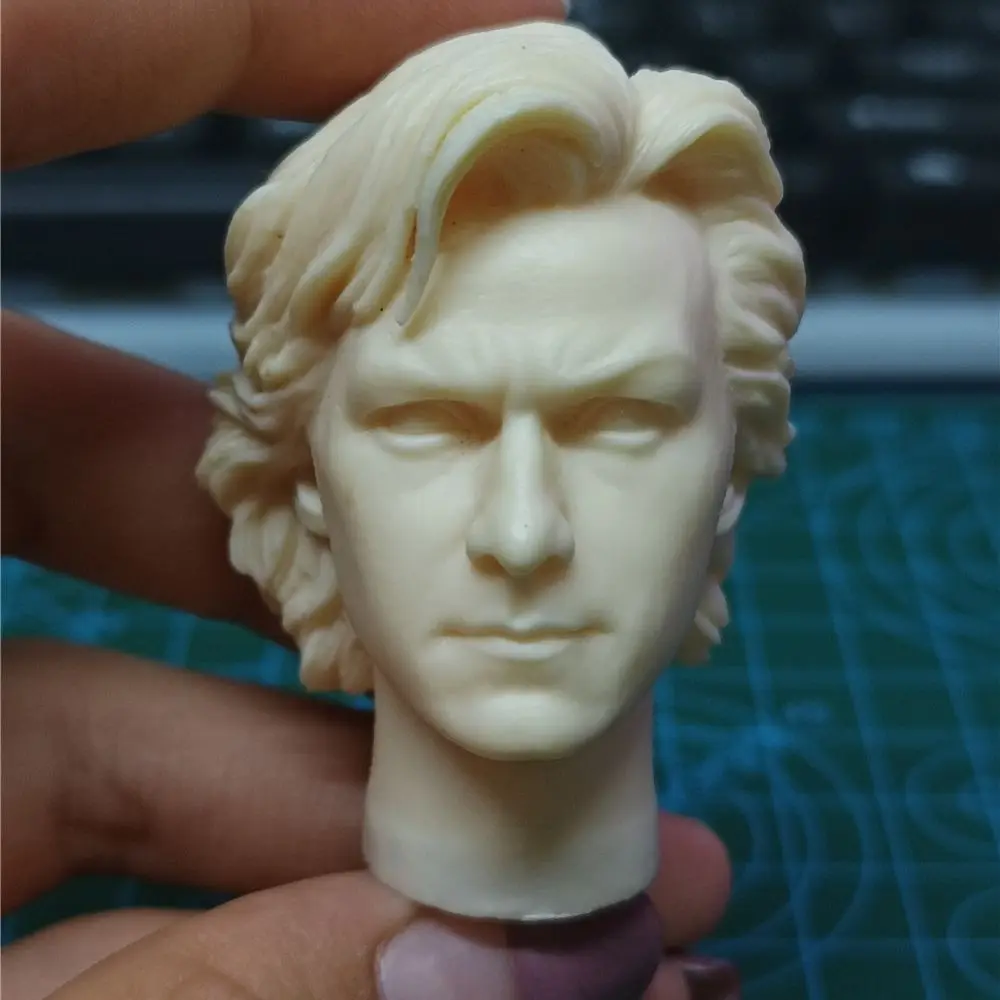 

Куклы неокрашенные масштаб 1/6 Джеймс маквой голова Лепка модель для 12-дюймовой экшн-фигурки Куклы Рисование упражнения No.032