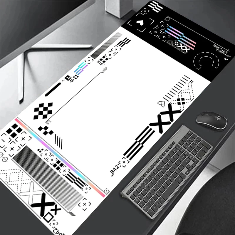 900x400mm Large Size Mouse Pad Art Desk Pad Printstream Gaming Mice Non-slip Rubber Mat Company Long Table Mats XXL For Csgo