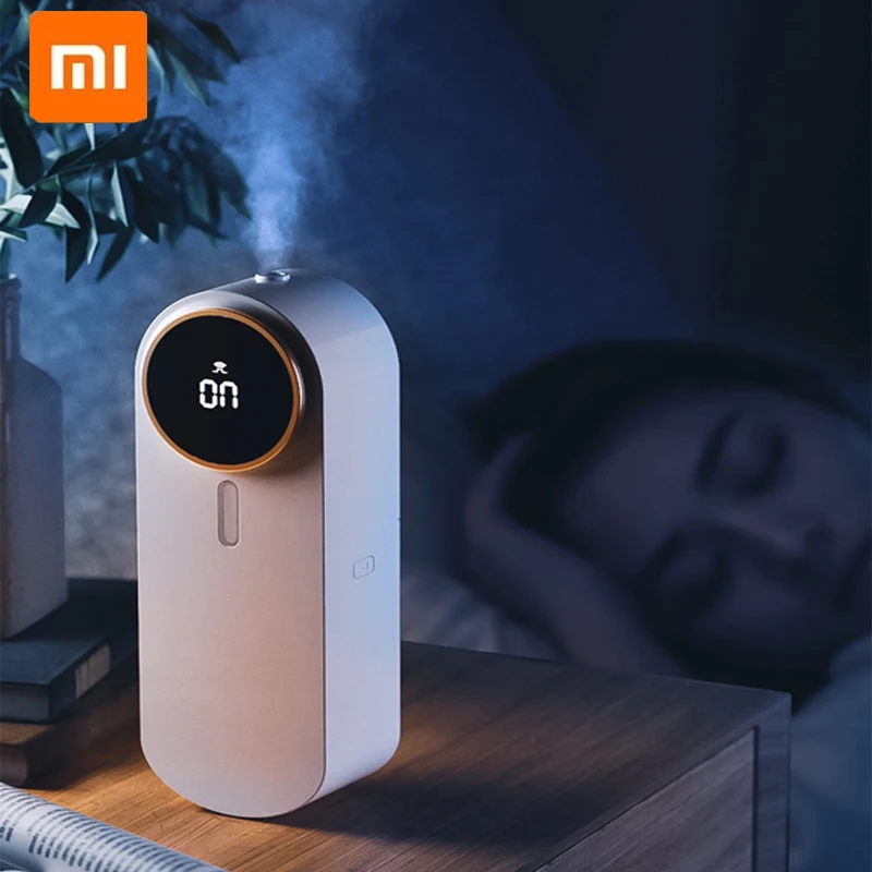 

New Xiaomi Air Purifiers Perfume Diffuser Screen Display Wall Mounted Room Fragrance Machine Essential Portable Oil Diffuser