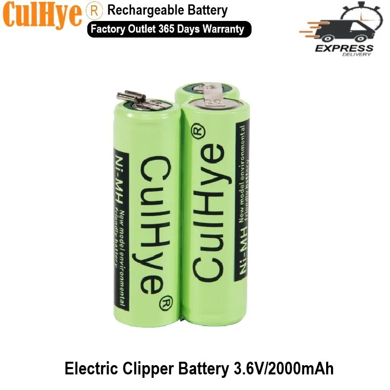 

3.6V 2000mAh Electric Clipper Battery 1871-7590 for Moser ChromStyle 1871, Super Cordless 1872 Clipper, Wella Academy ChromStyle