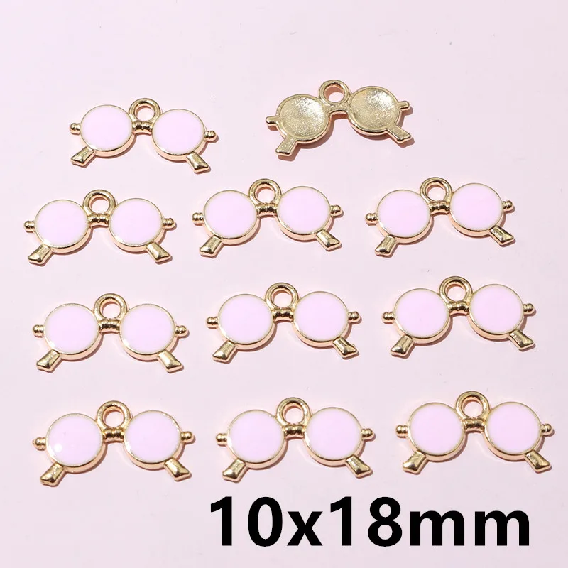Charming Enamel Bone Pendants for DIY Jewelry Making - Set of 20
