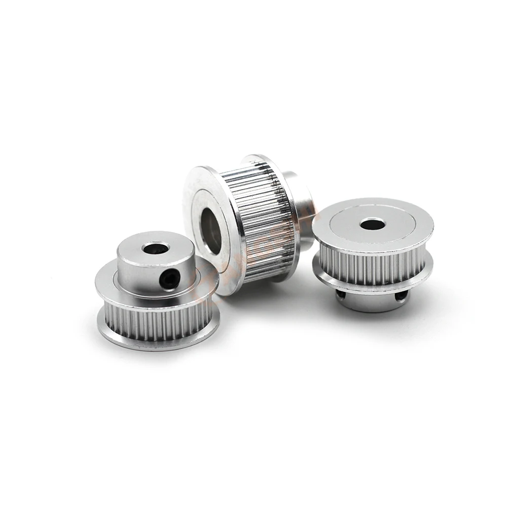GT2 Timing Pulley Kit 40 Teeth 20 Teeth 1:2 Reduction Ratio Width 10mm Tensioning Wheel Synchronous 3D Printer 2GT 40T 20T timing belt pulley,timing pulley