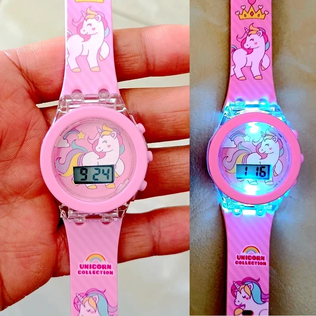 Reloj de princesa para niña, Reloj para estudiante, Pony/unicornio, relojes  de cuarzo para niños, regalo para bebé, Reloj Infantil, Reloj para niños