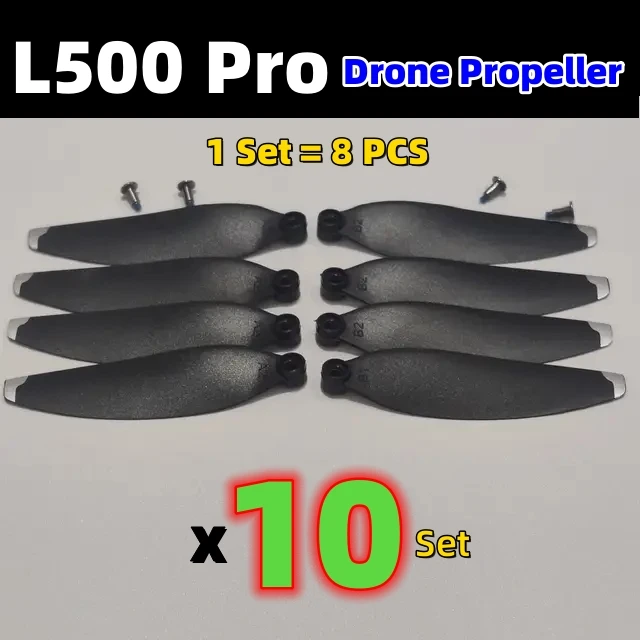JHD LYZRC L500 Pro Drone Propeller Blades L500 Pro Spare Propellers Max Accessories Parts Blade
