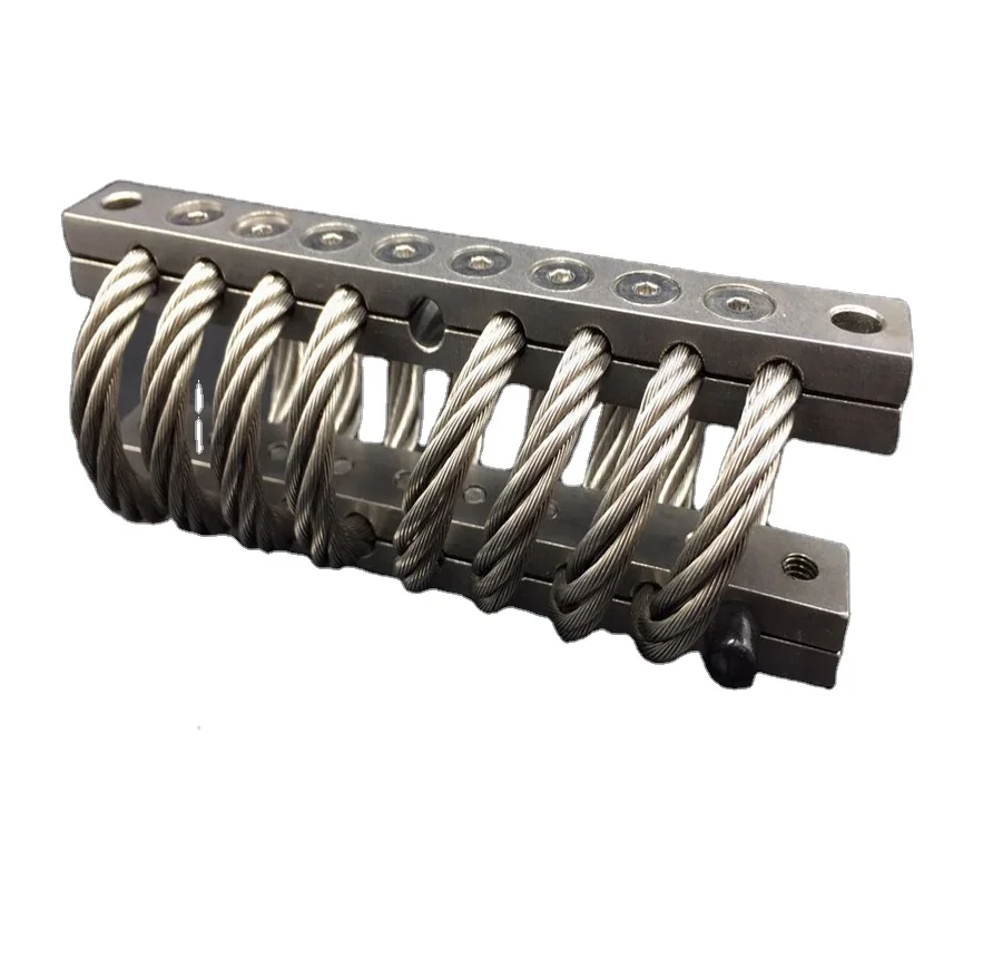 

Sensor Antenna Launcher Engine Aerospace Trailer Shock Vibration Insulation JGX-0648D-33A Stainless Steel Wire Rope Isolator