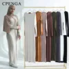2025 Arabic Modal Muslim Women Modest Dress Eid Dubai Abaya Clothing Islam Party Kaftan Outfit Fashion Turkey Slim Solid Robe