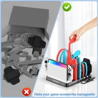All In One for Switch/Switch OLED Sports Game Accessories Kit for Switch Set Storage Stand for N-Switch - Image 5